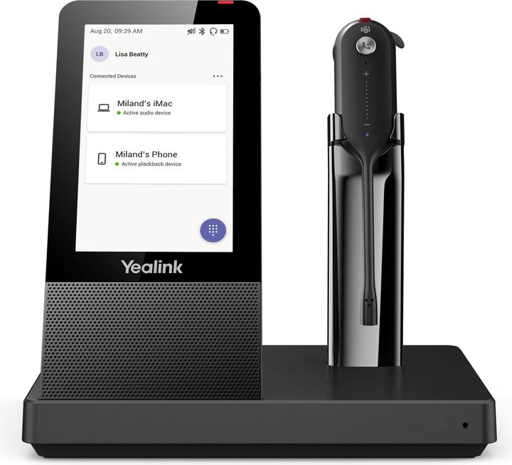 Actual product image Yealink WH67 MS (Wireless, USB-A, Microsoft teams)