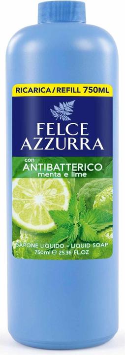 Actual product image Felce Azzurra Mint & Lime (Liquid soap, 750 ml)
