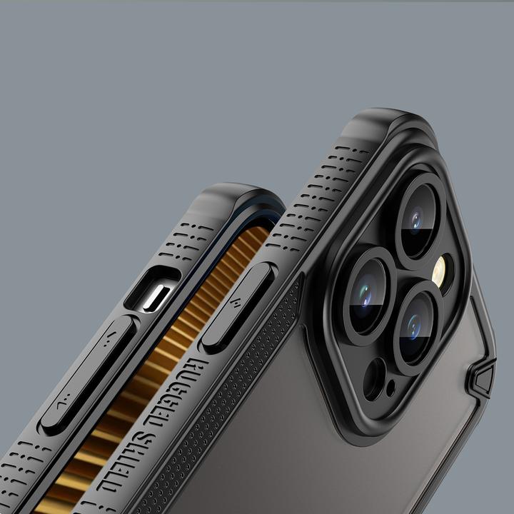 Actual product image OEM Defender Matt case for iPhone 17 Pro black (Apple iPhone 17 Pro)