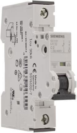 Produktbild Siemens Sicherungsautomat 5SY6 2A Typ C 6kA