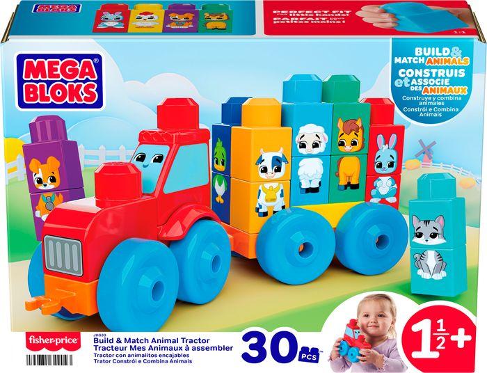 Actual product image 0 MEGA BLOKS Bau- und Lerntiertraktor