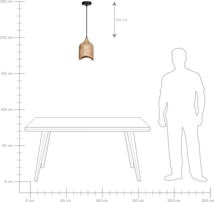 Actual product image Beliani Pandu (E27)