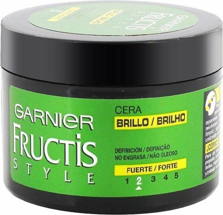 Produktbild Garnier FRUCTIS STYLE cera definición&brillo #02-fuerte 75 ml (Haarwachs, 75 ml)