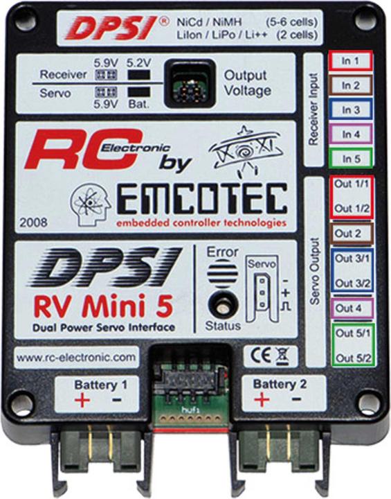 Produktbild Emcotec akkuweiche dpsi rv mini 5