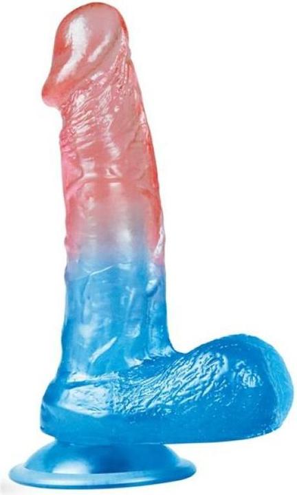 Actual product image Lovetoy Dildo Dazzle Studs 7.5"