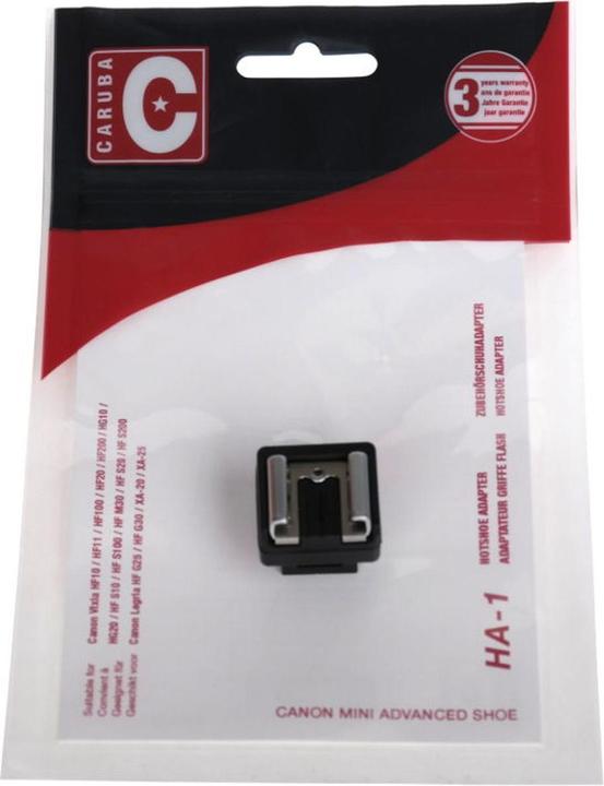 Immagine prodotto Caruba Adattatore Hotshoe Canon Mini Advanced Shoe (Adattatore per unità flash)
