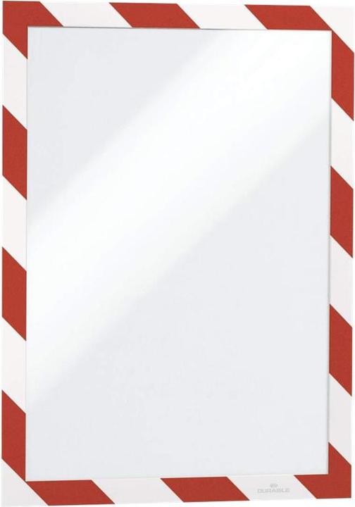 Produktbild Durable MAGNETRAHMEN SECURITY A4 rot/weiss (A4)