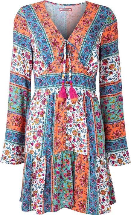 Actual product image Joe Browns V-Neck Tassel Patchwork Tunic (44)