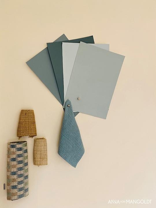 Actual product image Anna von Mangoldt Domburg by Sonne 792 - Wall colour Resist (Domburg by sun 792, 10 l)