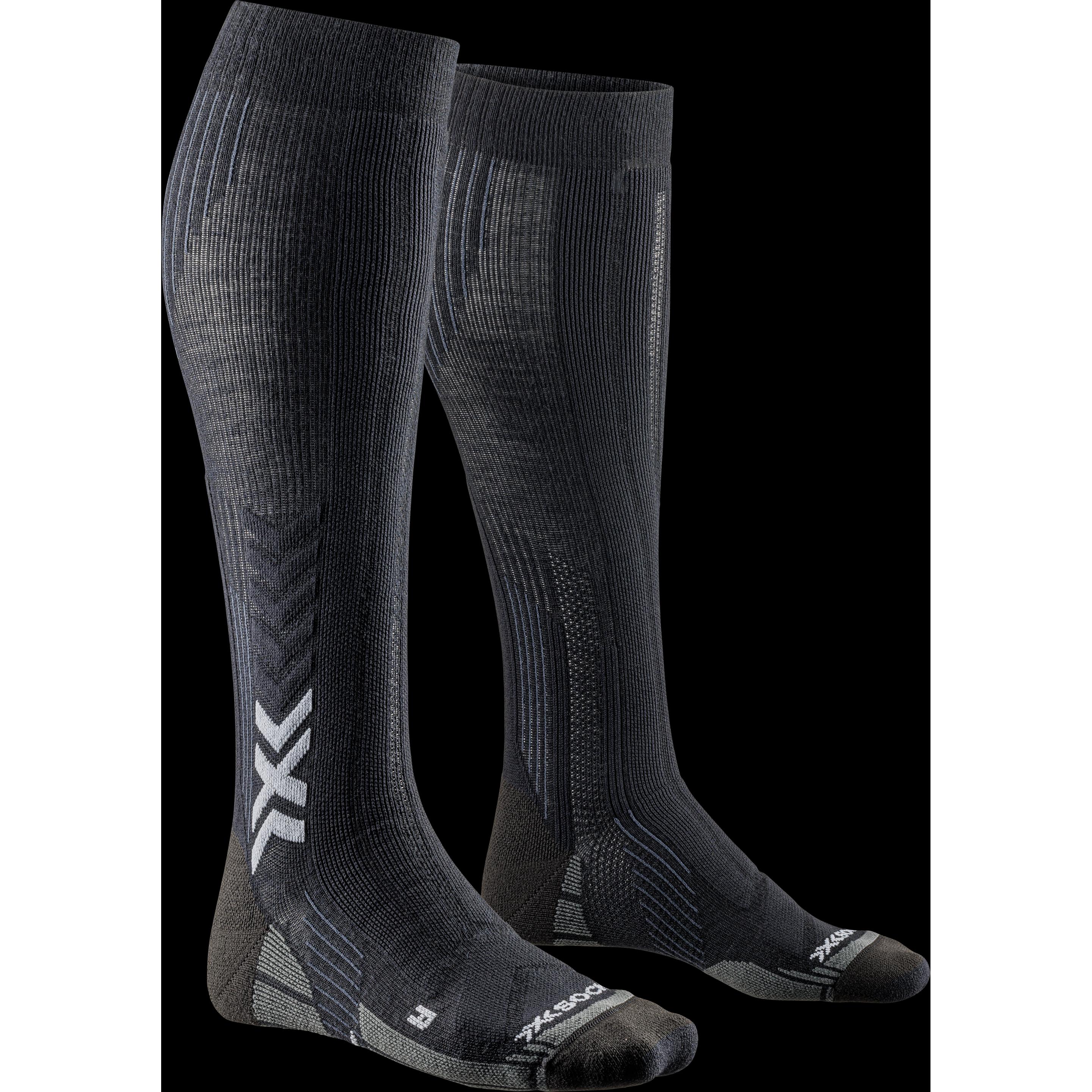 X-Socks, Herren, Sportsocken, Mountain Expert Merino OTC (45 - 47), Schwarz