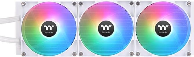 Actual product image Thermaltake TH420 V2 Ultra ARGB Sync CPU Liquid Cooler All-In-One wh