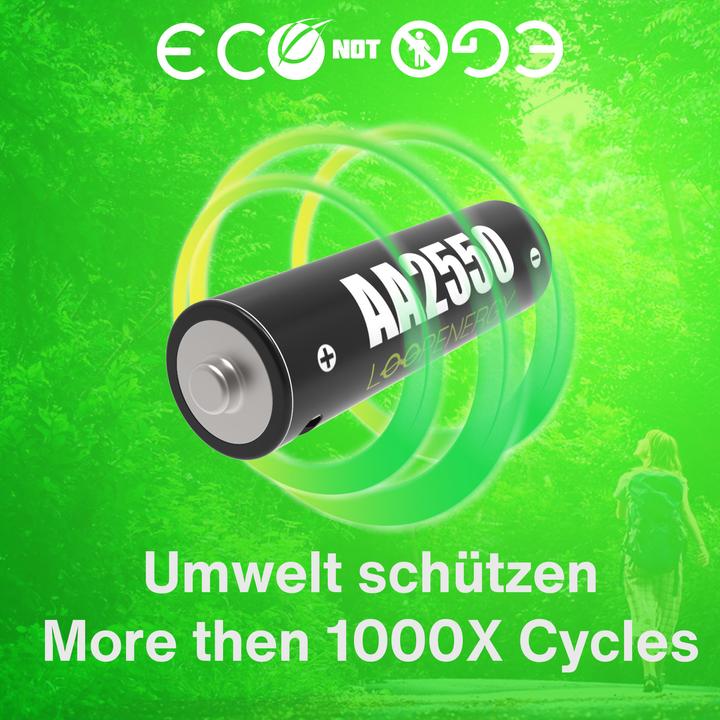 Produktbild Verico LoopEnergy AA (4 Stk., AA, 1700 mAh)