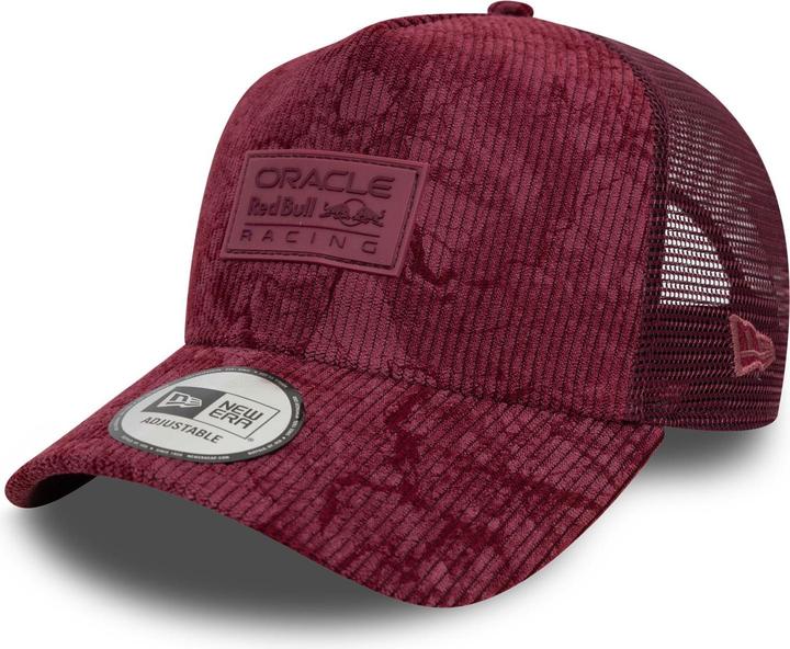 Produktbild New Era A-Frame Trucker Cap - Red Bull Racing cord camo ruby