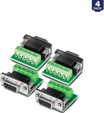 Produktbild Trendnet TI-S400 - Serieller Adapter - RS-232 - RS-422/485 - TAA-konform (Packung mit 4)