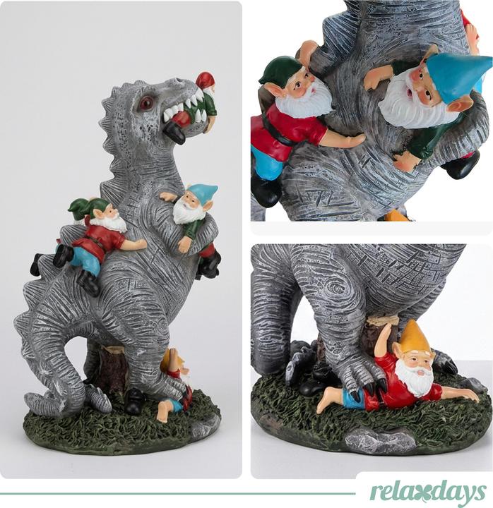 Produktbild Relaxdays Gartenfigur Dinosaurier