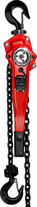 Produktbild Steinberg Ratschenzug Hebelzug Handhebezug Ketten Ratschenzug Flaschenzug 750 kg 2 m