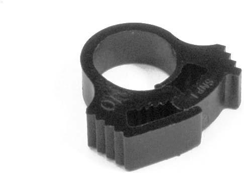 Actual product image HellermannTyton SNP2-PA66GF13-BK Fixing clamp 192-10020 Bundle Ø range