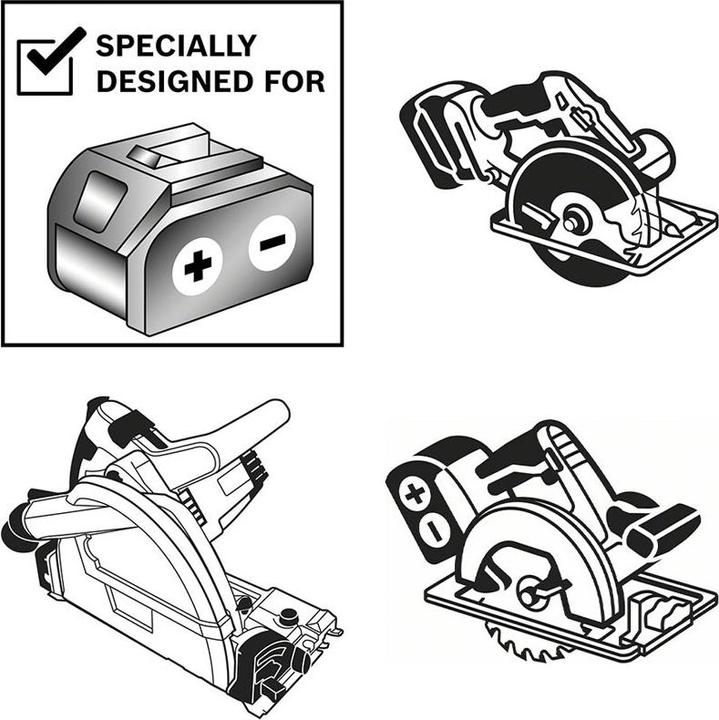 Actual product image Bosch Professional Zubehör Expert for Wood cordless circular saw blade, 165 x 1.5/1 x 20, 48 teeth