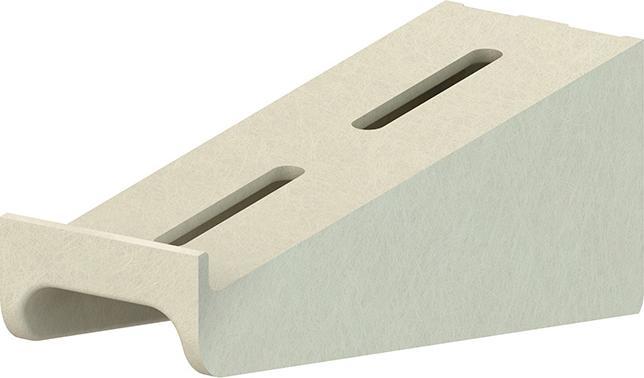Produktbild Niedax NIE FPAM150 GFK-Ausleger 60x55x170mm 1,25 kN Polyester