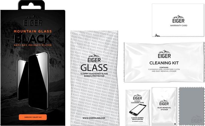 Immagine prodotto Eiger Mountain Glass Black (1 Pezzo/i, Samsung Galaxy A41)