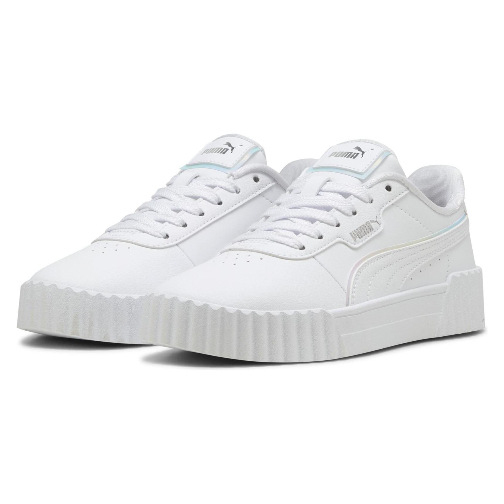 Puma, Meisjes, Sneakers, Carina 3.0 Holo 2.0 Jr, Veelkleurig, (38)