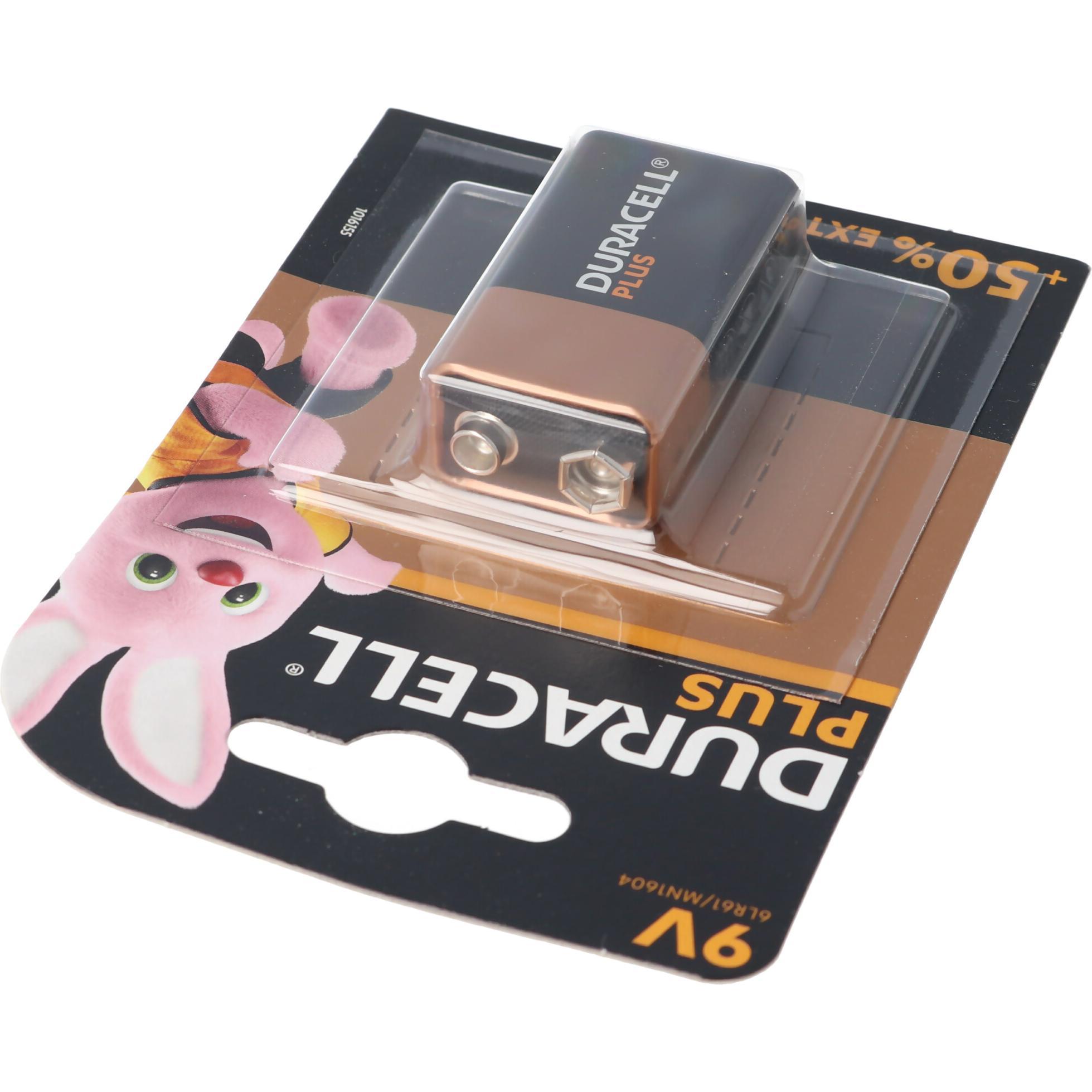 Thumbnail - Duracell Batterie 2 x 9V - Alkalisch - 580 (1 Stk., 9V Block), Batterien + Akkus