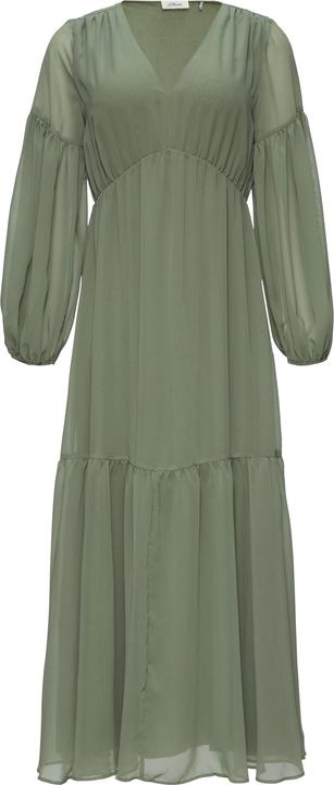 Image du produit s.Oliver Kleid Langes Chiffonkleid im Boho-Stil (36)