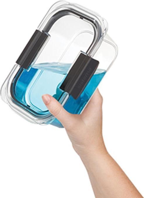 Produktbild Sistema Brilliance, Box, Rectangular, 0.92 L, Black, Transparent, New Zealand, 200 mm (0.92 l)