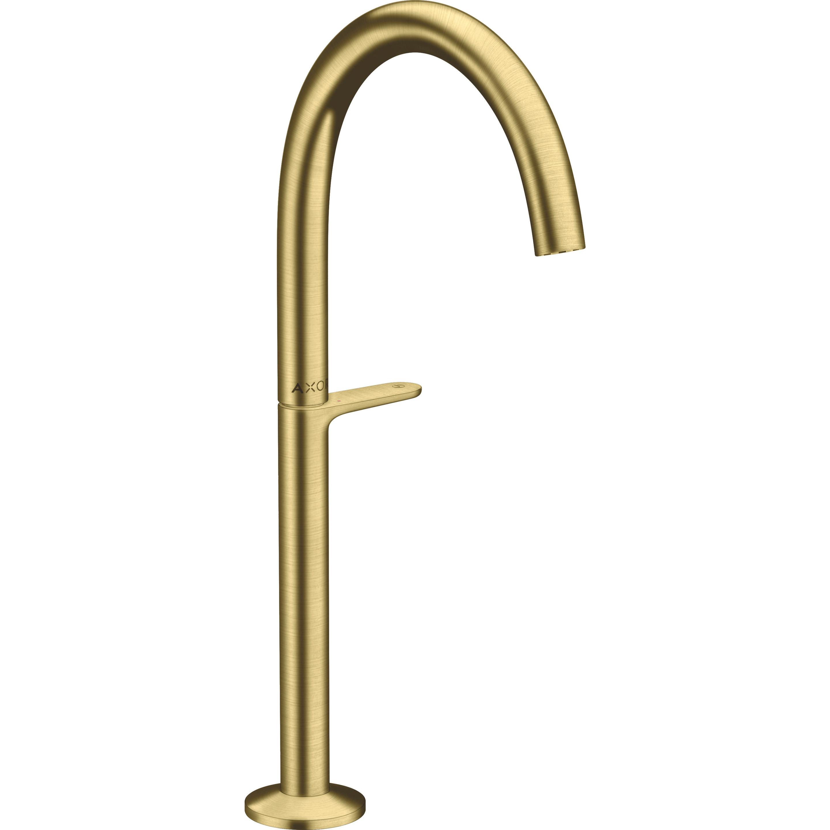 Axor, Badarmatur, One Waschtischarmatur Select 260 für Waschschüsseln mit Push-Open Ablaufgarnitur, A