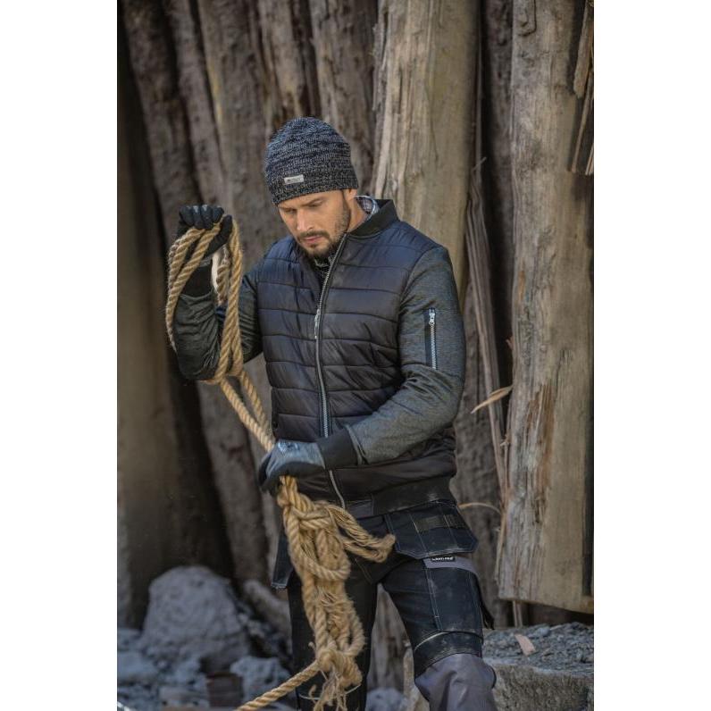 Thumbnail - Lahti Pro, Herren, Jacke, Bomber (3XL), Schwarz, 3XL