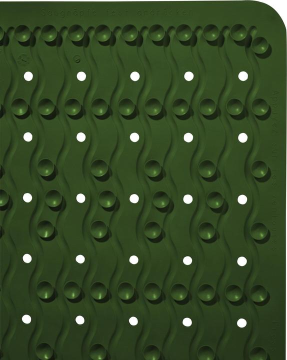 Immagine prodotto Ridder Tappeto da bagno Playa 54 x 54 cm, Verde scuro (54 x 54 cm)