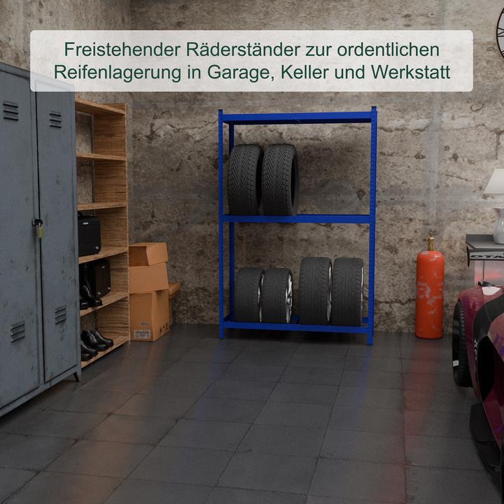 Actual product image Relaxdays Tyre rack