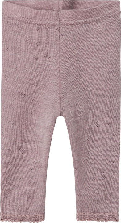 Name it Nbfwang Wool Needle Legging Solid Noos