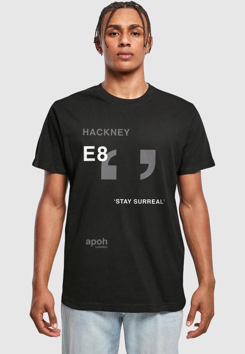 Produktbild Merchcode APOH - Surreal Hackney Slogan T-Shirt - 197661 (M)