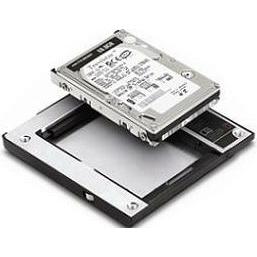 Lenovo 43N3412, Serial ATA Hard Drive Bay Adapter III, Notebook Ersatzteile, Schwarz, Silber