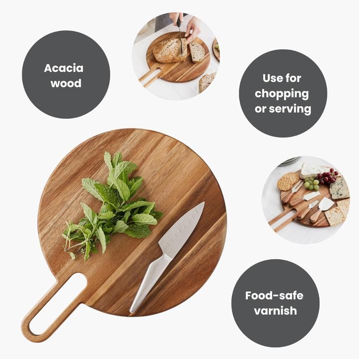 Uberstar Servierbrett Eclipse Akazie medium natur