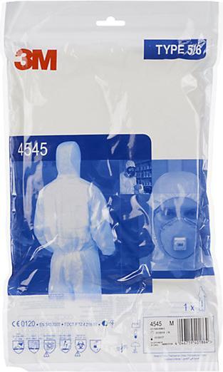 Produktbild 3M Einweg-Schutzanzug 4545 (Typ 5/6)