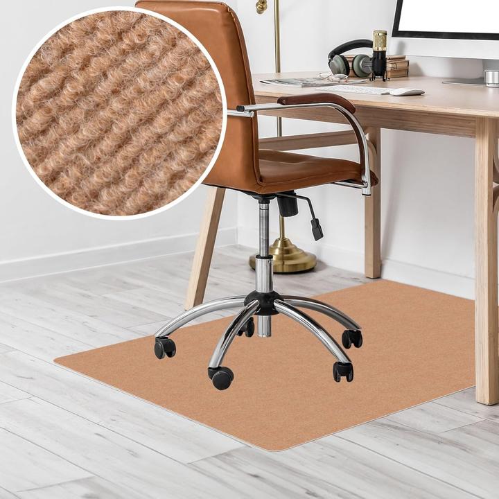 Actual product image Anro Selbsthaftende Bodenschutzmatte für Bürostuhl (90 x 120 cm)