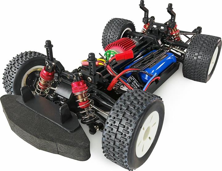 Actual product image Amewi Drag race vehicle DR1.6 brushed 4WD 1:16 RTR orange (RTR Ready-to-Run)