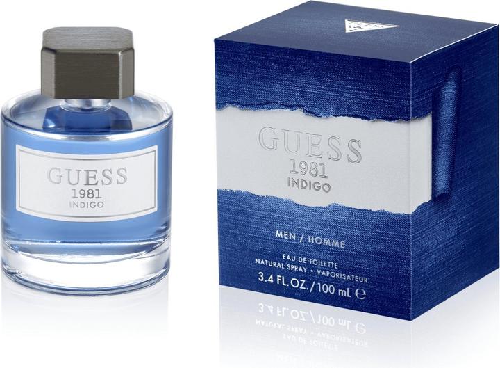 Actual product image Guess 1981 Indigo by Eau de Toilette Spray (Eau de toilette, 100 ml)