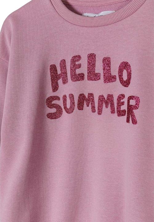 Produktbild Minoti Sweatshirt Mädchen Rundhalsausschnitt Fleece (110)