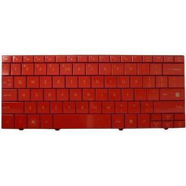 HP Keyboard (NORDIC), Notebook Ersatzteile, Rot