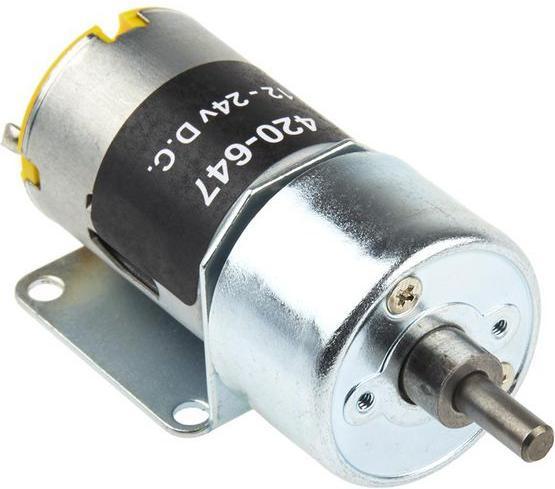 Produktbild RS PRO Getriebemotor 12-24VDC Ø25mm 1024:1