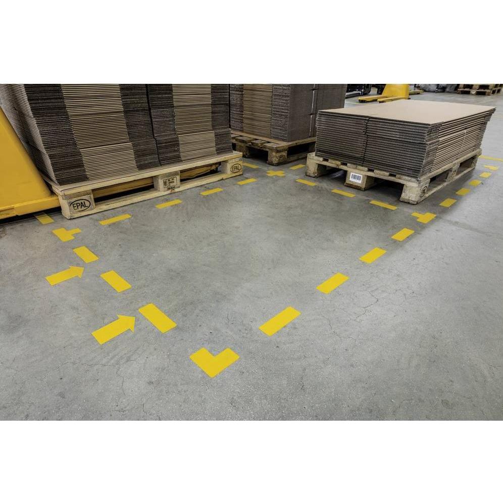 Thumbnail - Durable, Sicherheitskennzeichnung, Signalaufkleber für den Boden Form