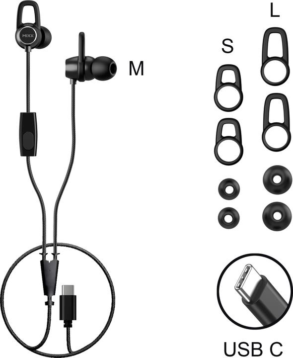 Actual product image Mixx SoundPort C Typ-C-Kopfhörer (Cable)