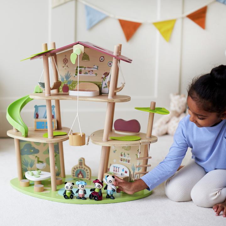 Immagine prodotto Hape La casa di bambù dei panda