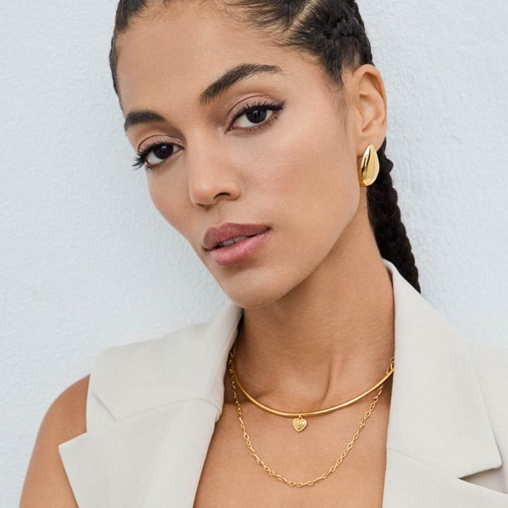 Produktbild One Ein Ohrring, Stahl (Stahl)