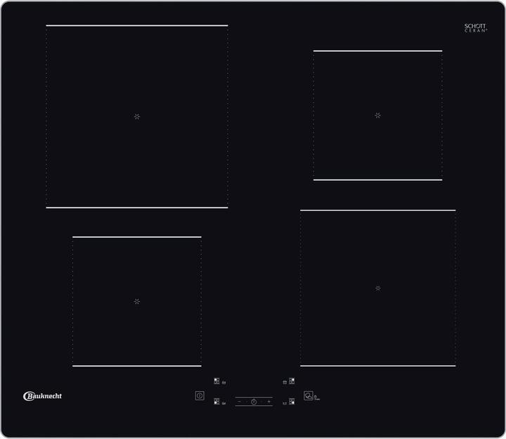 Image du produit Bauknecht BQ 5160S AL (59.80 cm, Table de cuisson à induction)
