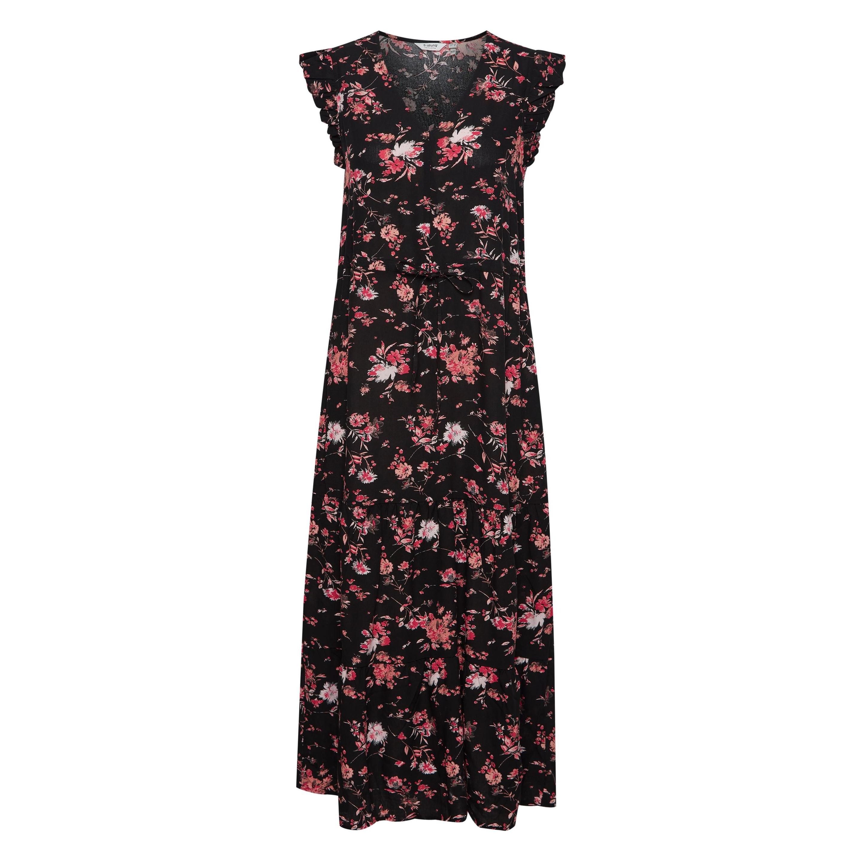 B.young, Damen, Kleider, Bymmjoella Frill Dress 20811219, Mehrfarbig, (40)