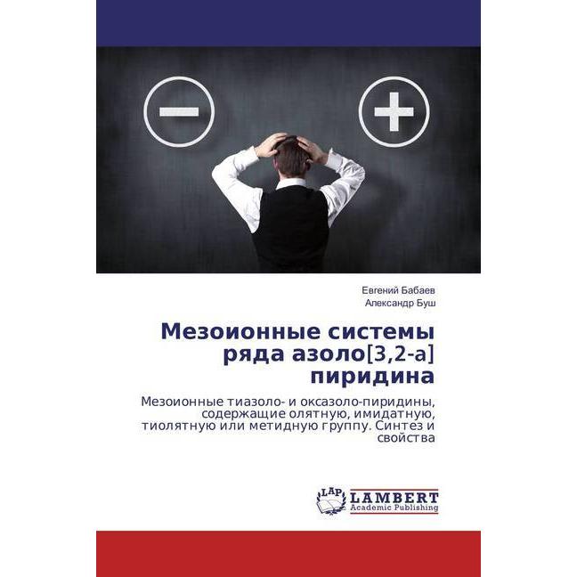 Mezoionnye sistemy ryada azolo(3,2-a) piridina, Fachbücher von Evgenij Babaev, Alexandr Bush